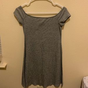 Off the shoulder mini dress